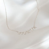 collar, plata, joyeria, nombres, personalizar, letras