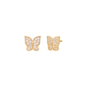 Broquel Mariposa Mini Oro