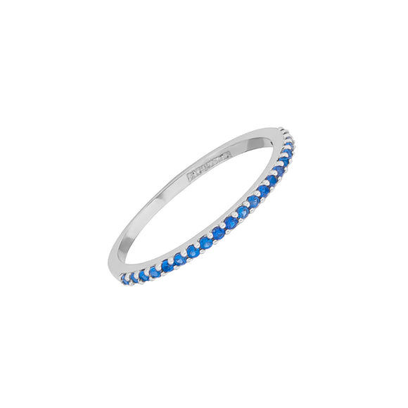 joyeria, plata, anillom churumbela, azul