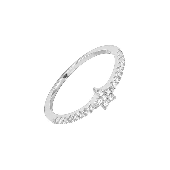 joyeria, plata, anillo, estrella