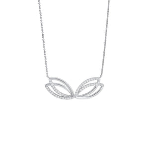 plata, joyeria, collar, rodio